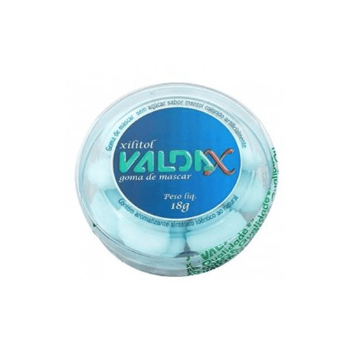 Valda - X Goma - Lata Com 18 Gramas
