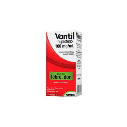 Vantil 50Mg Solução Oral Em Gotas Com 30Ml