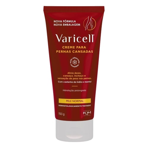 Varicell Creme Para Pernas Cansadas Pele Normal 150G