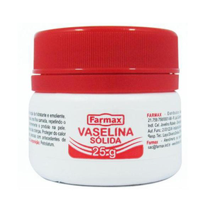 Vaselina Farmax Solida 25Gr Un