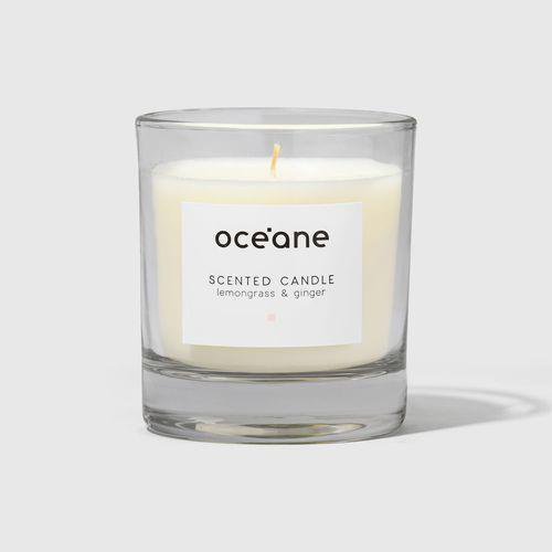 Imagem do produto Vela De Capim Limão E Gengibre Scented Candle 180G Oceane