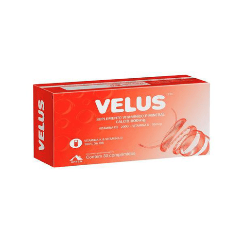 Velus Com 30 Comprimidos