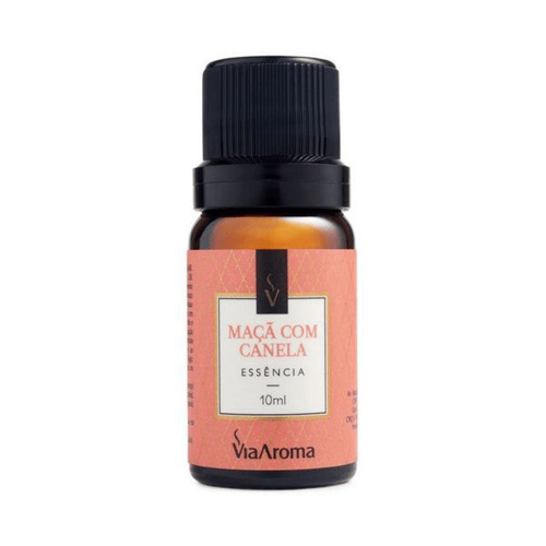 Via Aroma Essência Maça Com Canela 10Ml