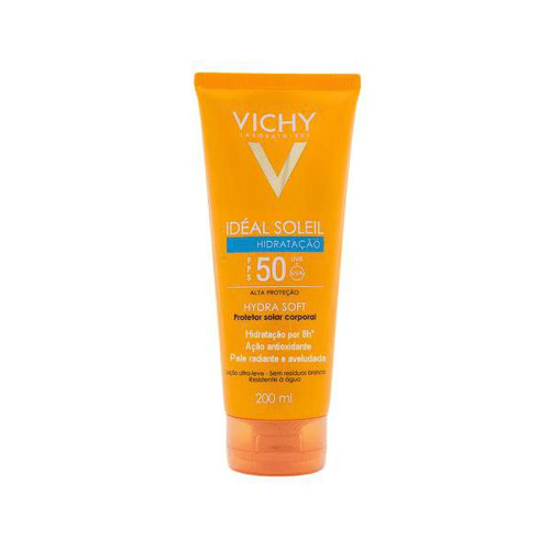 Protetor Solar Corporal Vichy Idéal Soleil Hydrasoft FPS50 200Ml