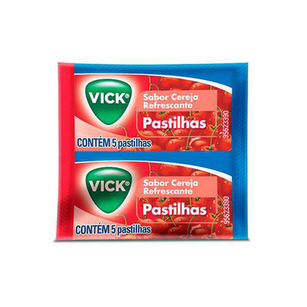 Vick - 5 Pastilhas Cereja