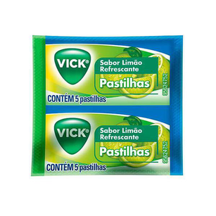 Vick - Com 5 Pastilhas Limão