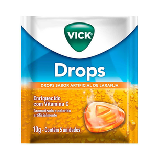 Vick - Laranja Pastilhas 5Un