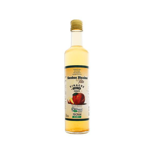 Imagem do produto Vinagre De Maçã Senhor Viccino Vita Orgnico 500Ml