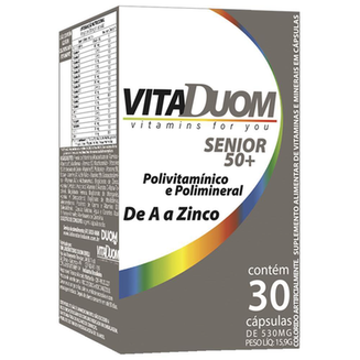 Imagem do produto Vitaduom Senior 50+ 30 Cápsulas Duom