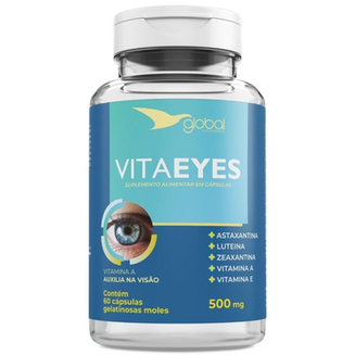 Imagem do produto Vitaeyes 500Mg Sáude Dos Olhos Astaxantina 60Caps Global