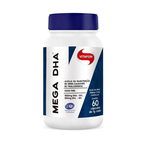 Vitafor Mega Dha 60 Cápsulas 1000Mg Vitafor