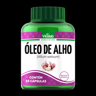 Imagem do produto Vitalab - - Óleo De Alho - 60 Cápsulas 250Mg - Vitalab