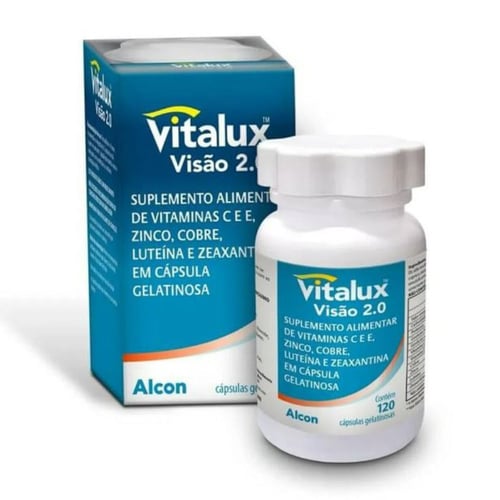 Vitalux Visão 2.0 - 120 Cápsulas