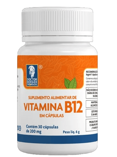 Vitamina B12 200 Mg - 30 Cápsulas
