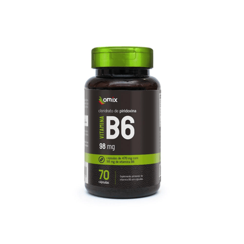 Imagem do produto Vitamina B6 70 Cápsulas Omix