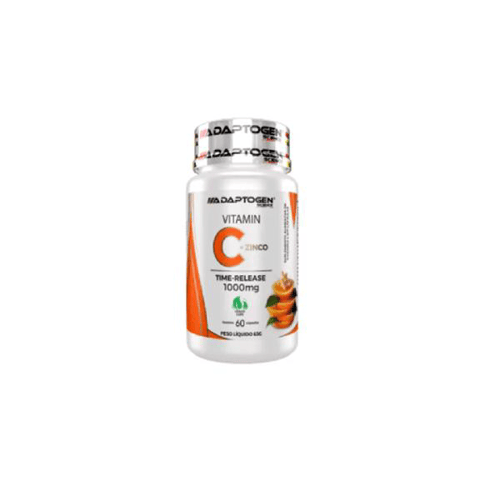 Imagem do produto Vitamina C 1000Mg Com Zinco 60 Cápsulas Adaptogen