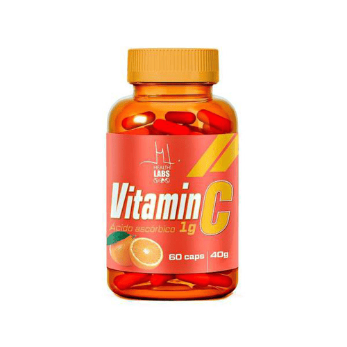 Vitamina C 1Gr Health Labs 60 Cápsulas