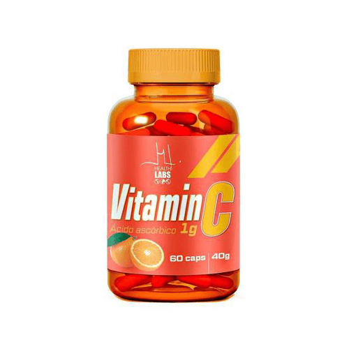 Vitamina C 1Gr Health Labs 60 Cápsulas