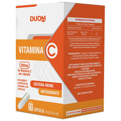 Imagem do produto Vitamina C 500Mg 60 Cápsulas Duom