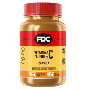 Imagem do produto Vitamina C Fdc 1000Mg Com 150 Cápsulas