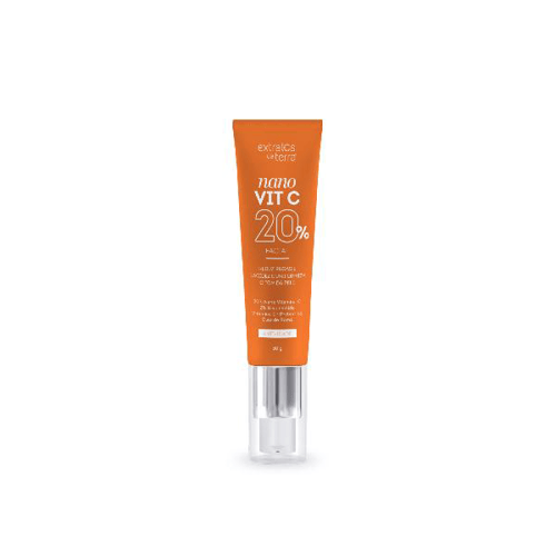 Vitamina C Nano Vit C20 Dermocosmético Vegano Extratos Da Terra