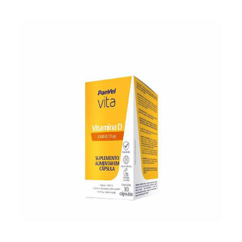 Imagem do produto Vitamina D 1.000 Ui Panvel Vita 30 Cp