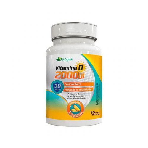 Imagem do produto Vitamina D 2000Ui Com 30 Cápsulas