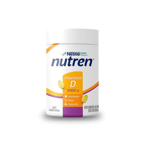 Vitamina D Nutren 2.000Ui 60 Cápsulas 60 Cápsulas