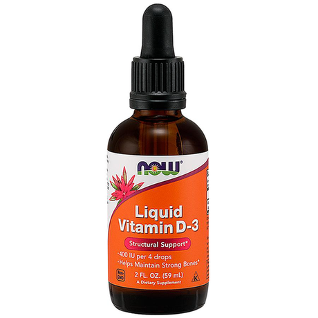 Imagem do produto Vitamina D3 400Ui Liquida 59 Ml Now Foods