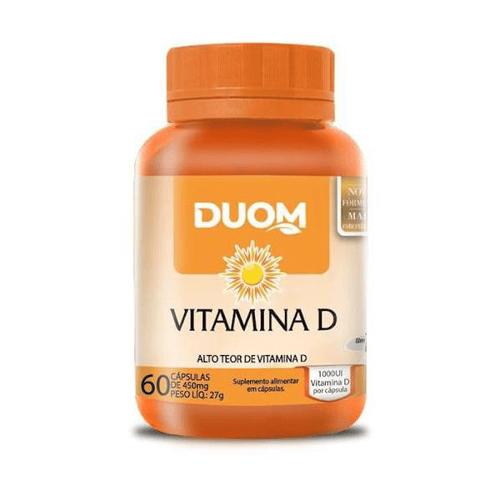 Vitamina D3 60 Cápsulas Duom