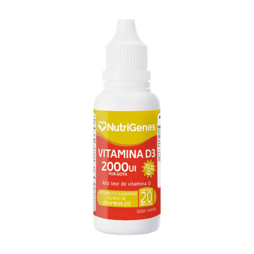 Imagem do produto Vitamina D3 Sublingual 2.000 Ui Por Gota Nutrigenes