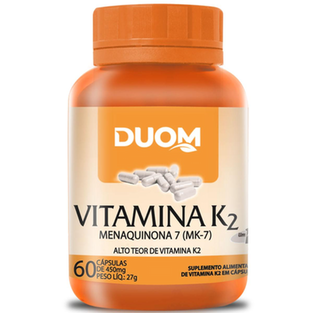 VITAMINA K2 450MG CX 60 CAPS