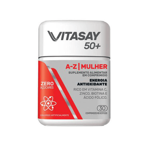 Vitasay 50+ Az Mulher Com 30 Comprimidos
