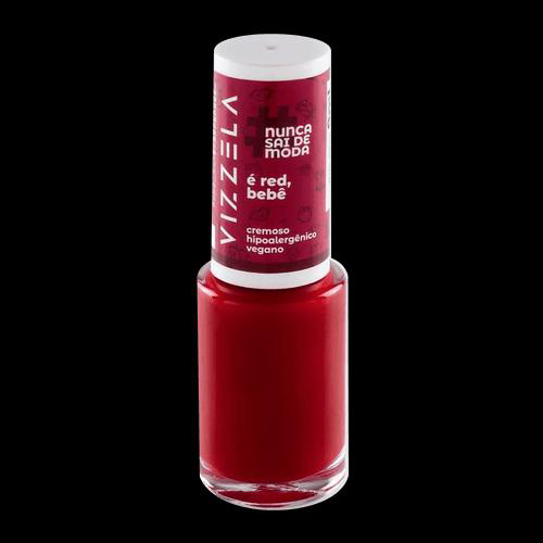 Imagem do produto Vizzela #Nunca Sai De Moda É Red, Bebê Esmalte 9Ml