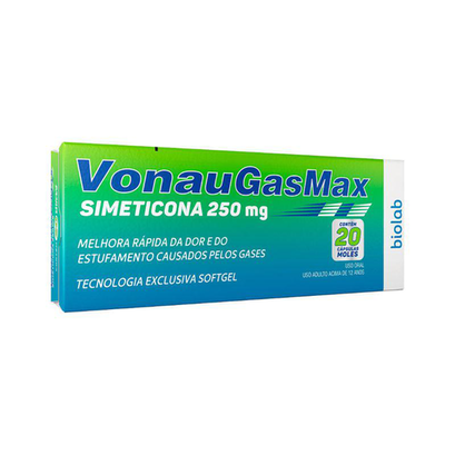 Vonaugasmax 250Mg 20 Cápsulas