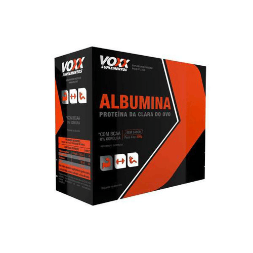 Imagem do produto Voxx Albumina Cl Ovo S/Sb 500G