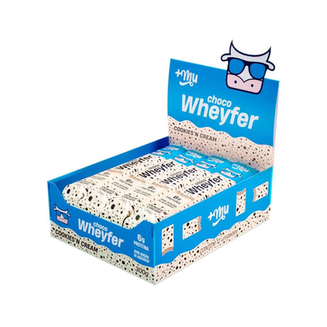 Wafer Chocowheyfer Cookies And Cream +Mu Cx C/ 12Un De 25G Mais Mu