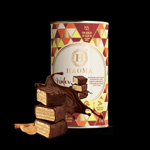 Imagem do produto Wafer De Castanhadecaju E Canela Haoma