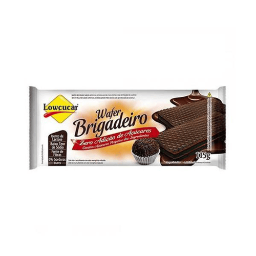 Imagem do produto Wafer Sabor Brigadeiro 115G Lowçucar