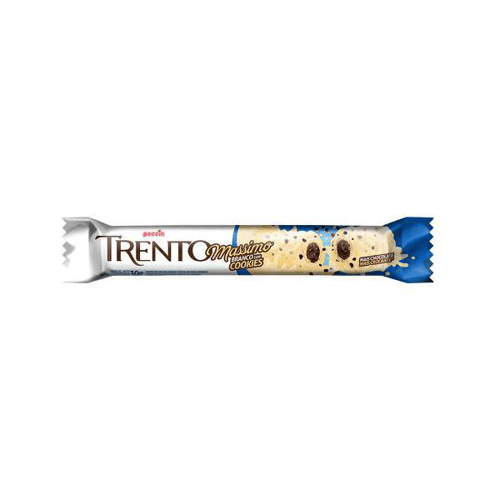 Imagem do produto Wafer Trento Massimo Branco Com Cookies 30G