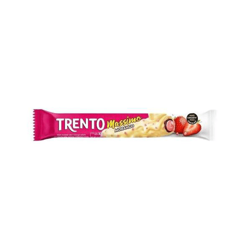 Imagem do produto Wafer Trento Massimo Morango Com 30 Gramas