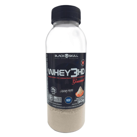 Whey 3Hd Gourmet Garrafas Dose Única Whey 3Hd Gourmet Bacio Di Latte Garrafas Dose Única