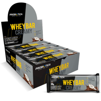 Imagem do produto Whey Bar Creamy , Coco 12Un Probiótica