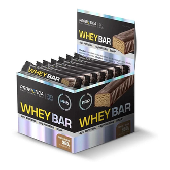 Whey Bar Protein Cookies 24 Unidades Probiótica