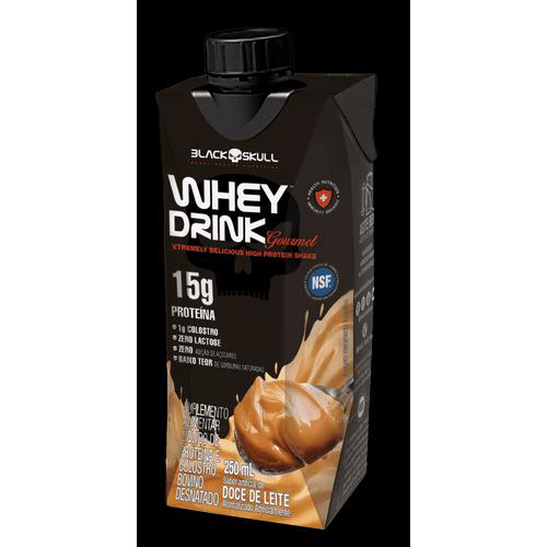 Imagem do produto Whey Drink Gourmet Pronto Para Beber Whey Drink Gourmet 250Ml Doce De Leite