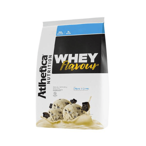 Whey Flavour Atletica Cookies E Cream Com 850G Atlhetica