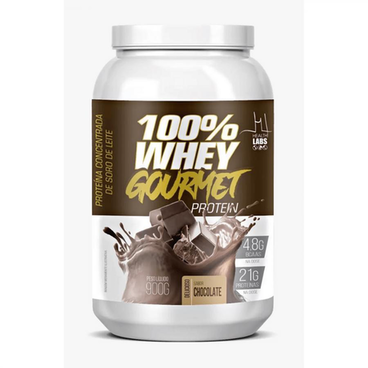 Whey Gourmet 100% Com 900Gr Chocolate Healt Lab