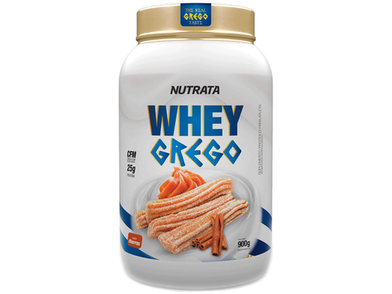 Imagem do produto Whey Grego 900G Nutrata Whey Grego 900G Churros Nutrata