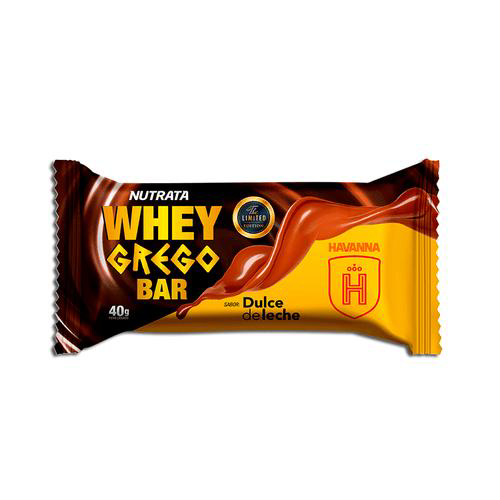 Imagem do produto Whey Grego Bar Dulce De Leche Havanna Nutrata 40G