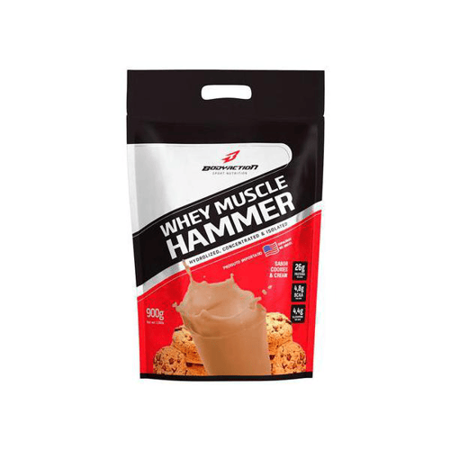 Imagem do produto Whey Muscle Hammer 900G Refil Chocolate Bodyaction
